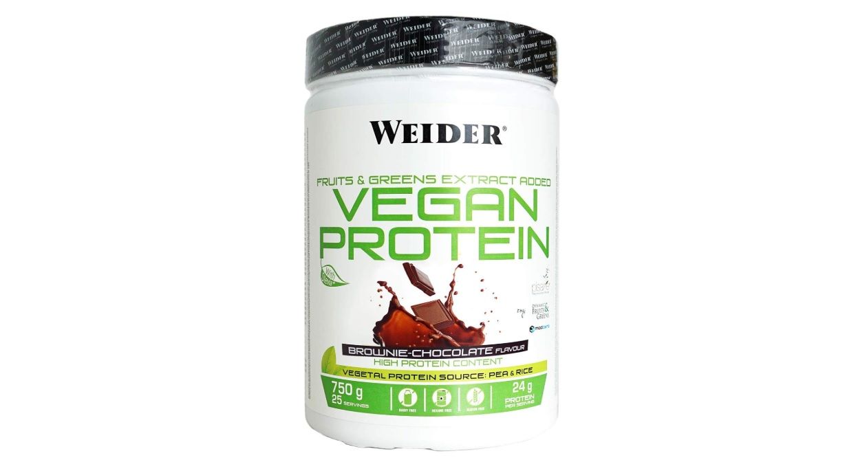 ¡Descuentazo! Weider Vegan Protein 750 gr por sólo 13,34€ al tramitar el pedido (antes 23,97€)