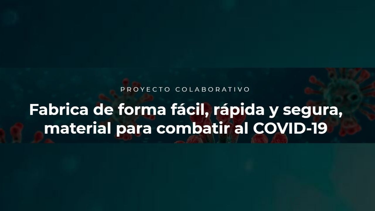 Proyecto colaborativo de impresión 3D para combatir el Covid-19