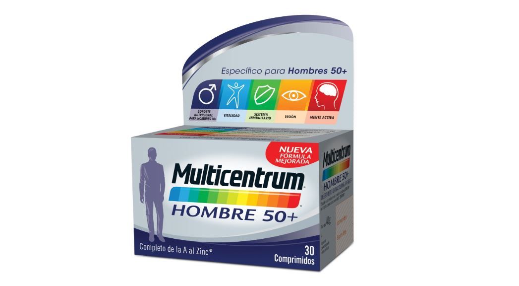 ¡Chollo! Multicentrum Hombre 50+ por sólo 7,24€ (PVP 13€)