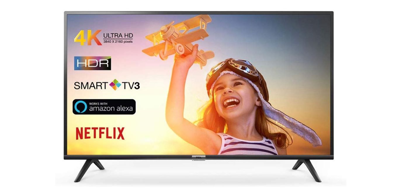 ¡Chollo! Smart TV TCL de 50" UHD 4K por sólo 310€ (Bajada desde 420€)