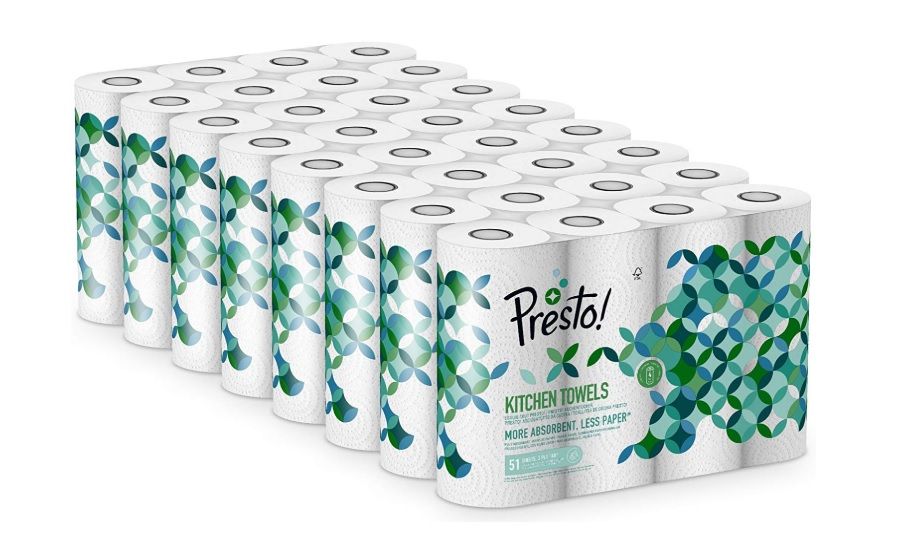¡Chollo! Pack 32 rollos de papel de cocina Presto por sólo 15,12€ (antes 30€)