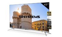 Smart TV 43" 4K TD Systems K43DLJ10US por 229€ y envío gratis