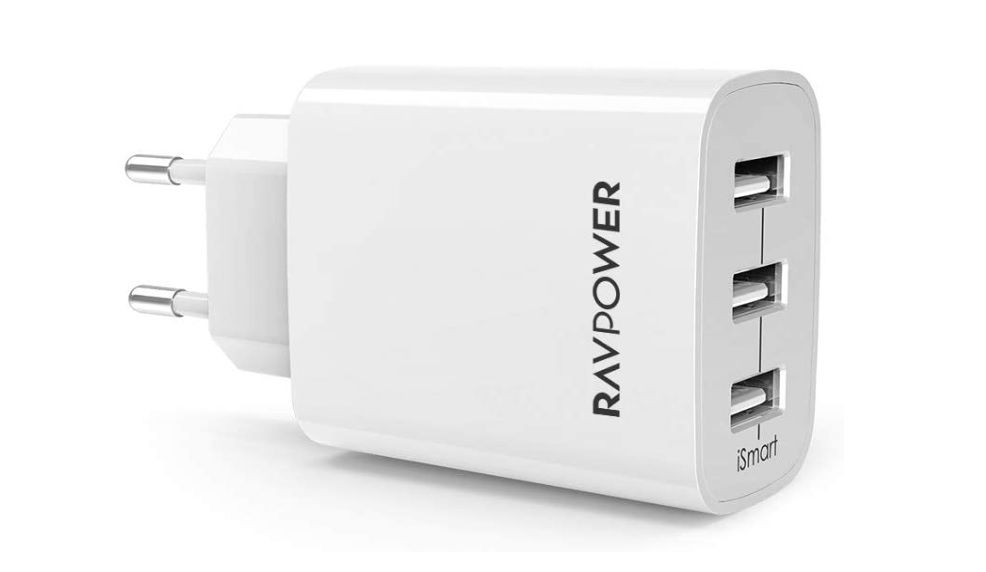 Cargador 30W con 3 puertos USB por 9,09€ con este cupón en Amazon