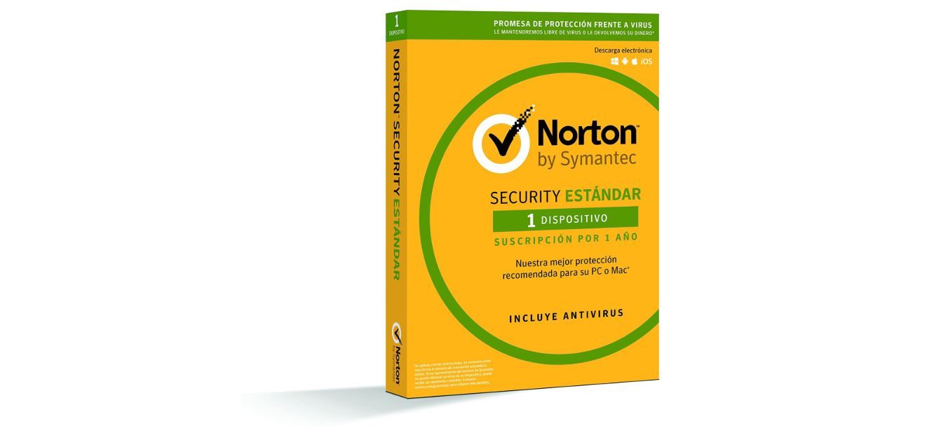 ¡Rebaja! Antivirus Norton Security Estándar por sólo 7,90€ (PVP 22€)