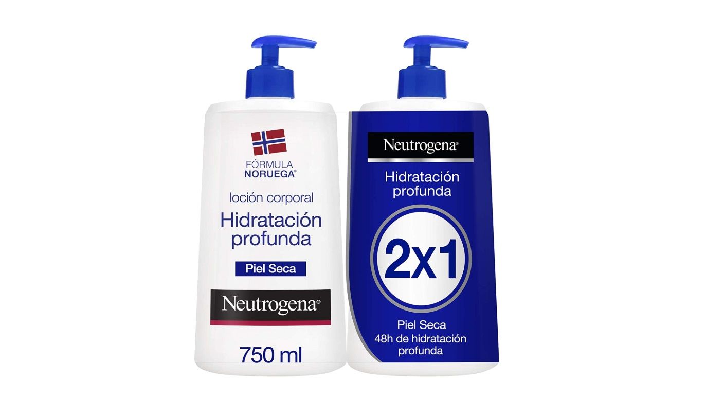 Pack de 2 cremas corporales de Neutrogena 750 ml