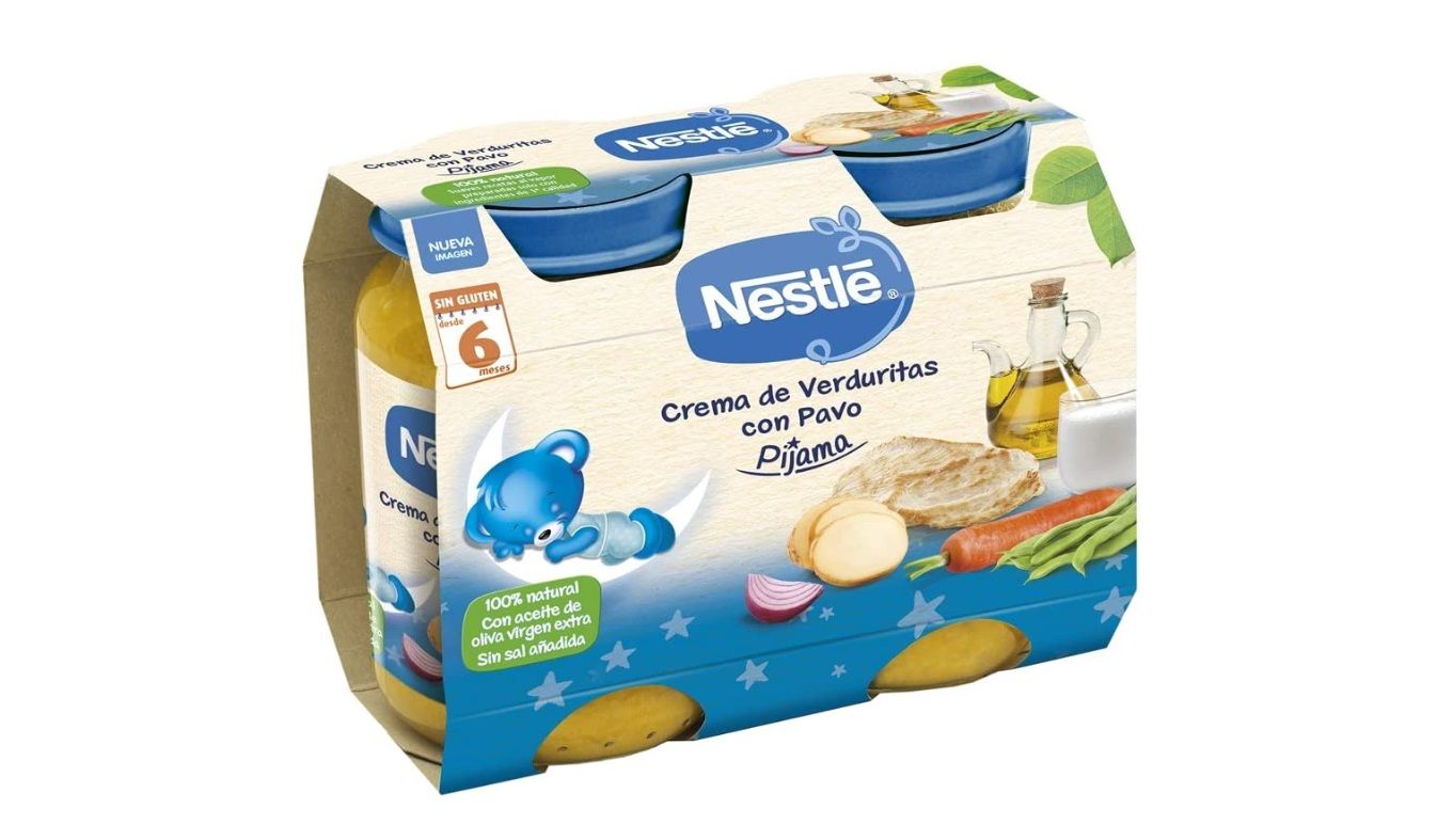 ¡Chollo! 6 Paquetes de 2 tarritos de Nestlé Purés Pijama por sólo 9,60€ al tramitar el pedido
