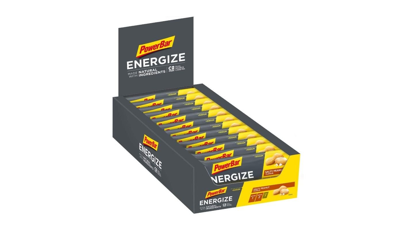 ¡Chollo! 25 unidades de Barritas energética Powerbar Energize por sólo 22,81€ (antes 39,91€)