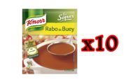 Pack de 10 sobres de Knorr Sopa Desh Rabo Buey