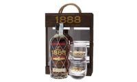 ¡Sólo hoy! Ron Brugal 1888 + Estuche madera con 2 Vasos - 700 ml por sólo 32,90€ (PVP 43€)