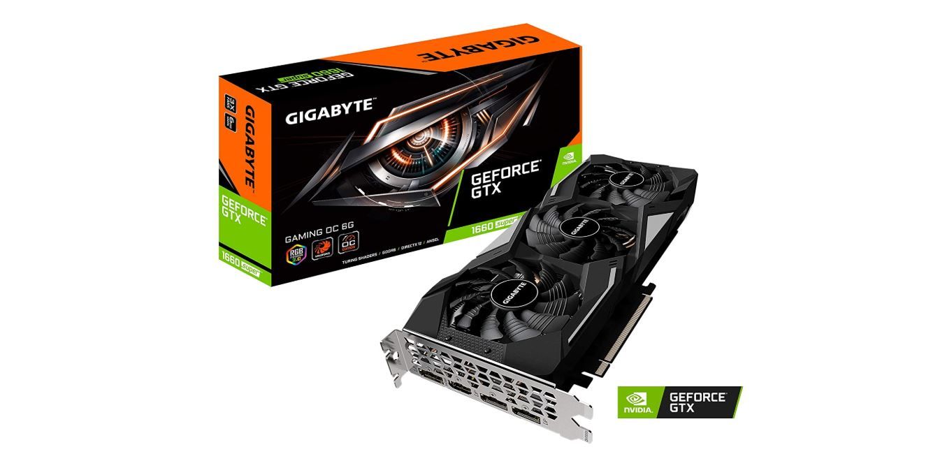 ¡Chollo! Tarjeta gráfica Gigabyte GeForce GTX 1660 SUPER Gaming OC 6GB GDDR6 por 239€