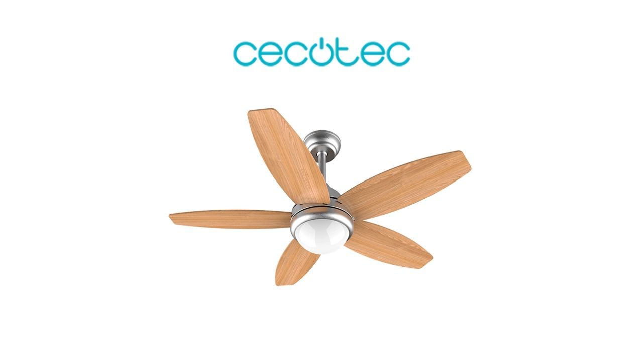 ¡Chollo! Ventilador de techo Cecotec por sólo 64,90€