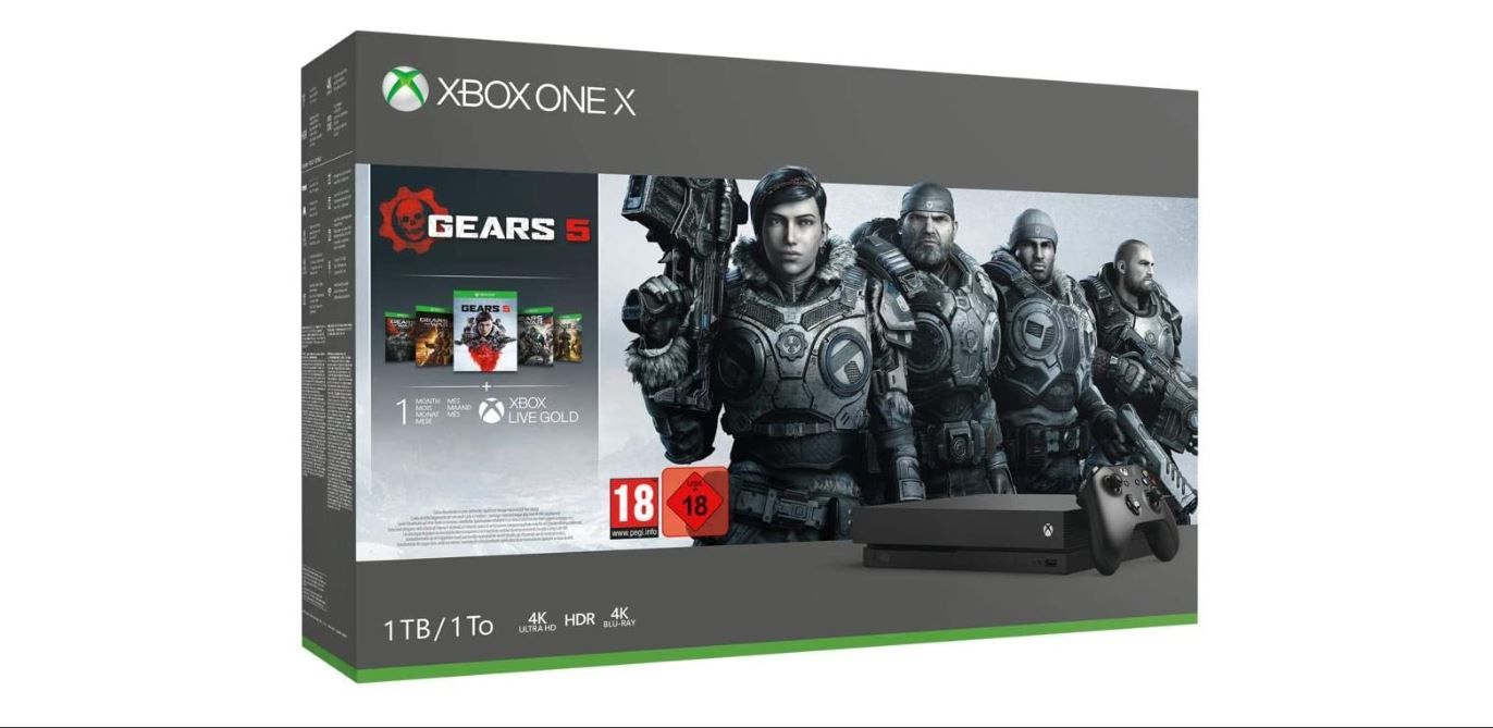 ¡Oferta! Pack Xbox One X Gears 5 por sólo 289€