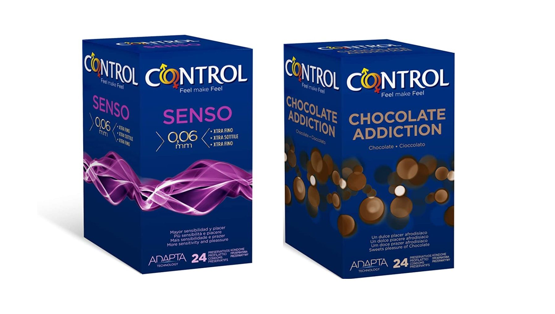 ¡Oferta del día! Pack de 24 preservativos de Control desde sólo 8,04€ ¡En diferentes texturas y aromas!