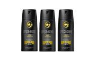 ¡Chollo! Pack de 3 desodorantes AXE Oro Temptation sin aluminio por sólo 6,75€ (antes 10,80€)