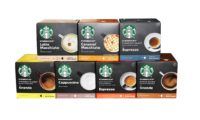 ¡Sólo hoy! 6 cajas con 12 cápsulas Starbucks Nescafe Dolce Gusto por sólo 20,99€ (muchos sabores)