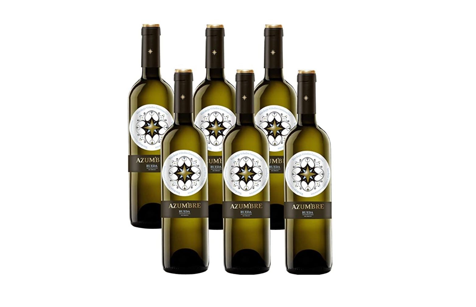 ¡Chollo! Pack de 6 botellas de vino blanco Azumbre Rueda por sólo 20,94€ (antes 40,61€)