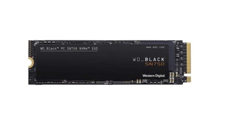 SSD NVMe 500GB WD Black SN750 M.2 PCI Express 3.0