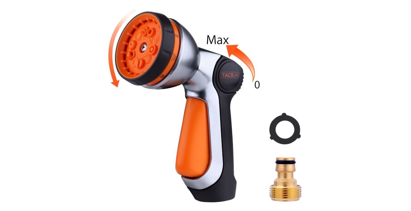¡Chollo! Pistola de riego Tacklife con 10 modos de pulverización por sólo 6,37€