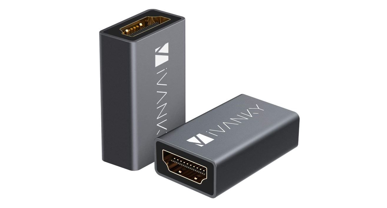 ¡Cuponazo! Adaptador HDMI Hembra/Hembra 4K 60Hz iVANKY por sólo 5,75€ (PVP 9,59€)