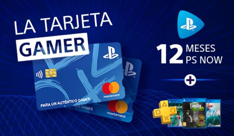 12 meses gratis de PlayStation Now + 3 meses PS Plus o juego digital al solicitar la tarjeta gratuita "gamer" de Liberbank