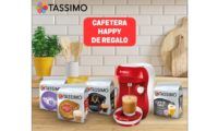 ¡Chollo! Cafetera Tassimo + 160 cápsulas sólo 49,99€ (PVP 134,99€)