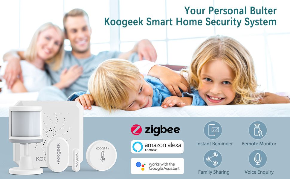 ¡Cuponazo! Kit inteligente de seguridad en el hogar Kogeek por sólo 39,99€ (PVP 65,99€)