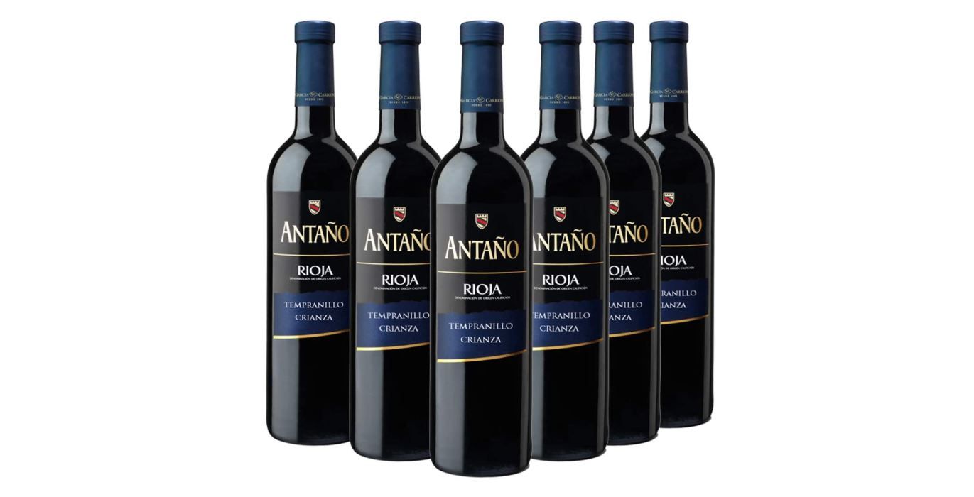 Pack 6x Tinto Antaño Crianza D.O Rioja (6x750ml)