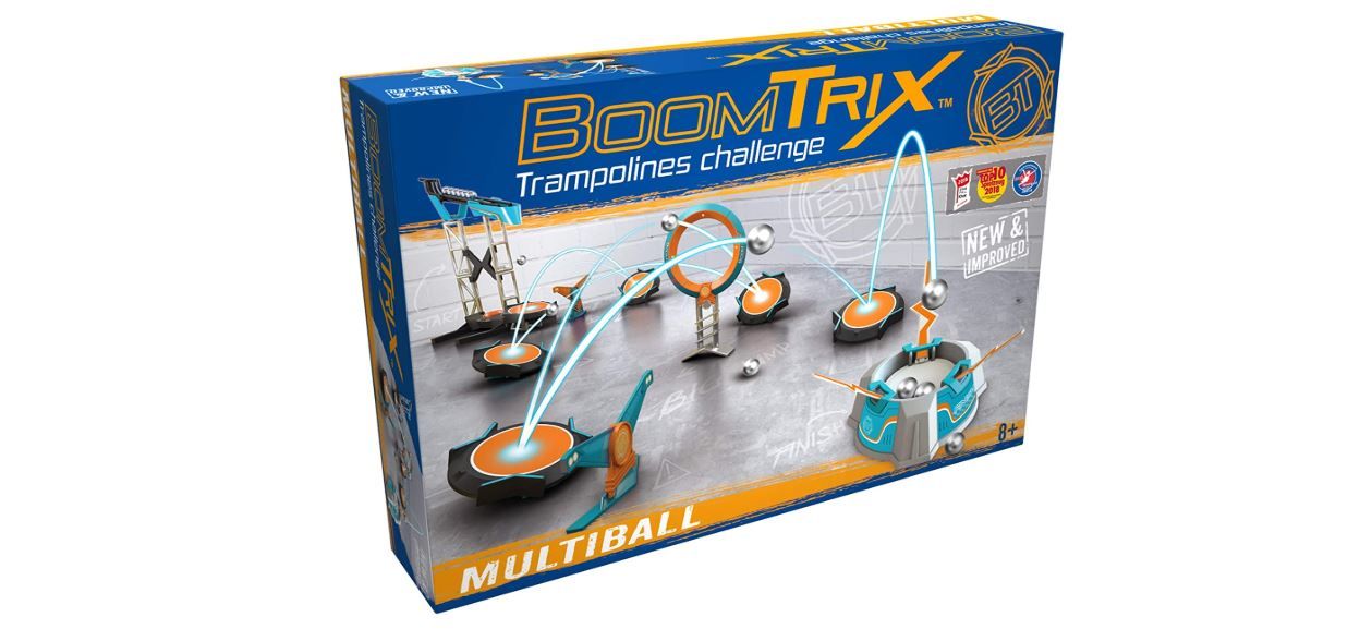 ¡Chollo! Boomtrix trampolines challenge juego de acrobacias sólo 16,50€ (50% dto)