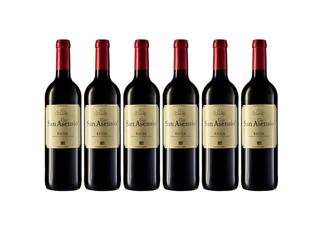 ¡Chollo! Pack de 6 botellas de vino Rioja Tinto San Asensio de 12º por sólo 15,90€ (antes 33€)