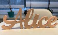 Letras de PVC personalizadas por sólo 11,95€ y envío gratis