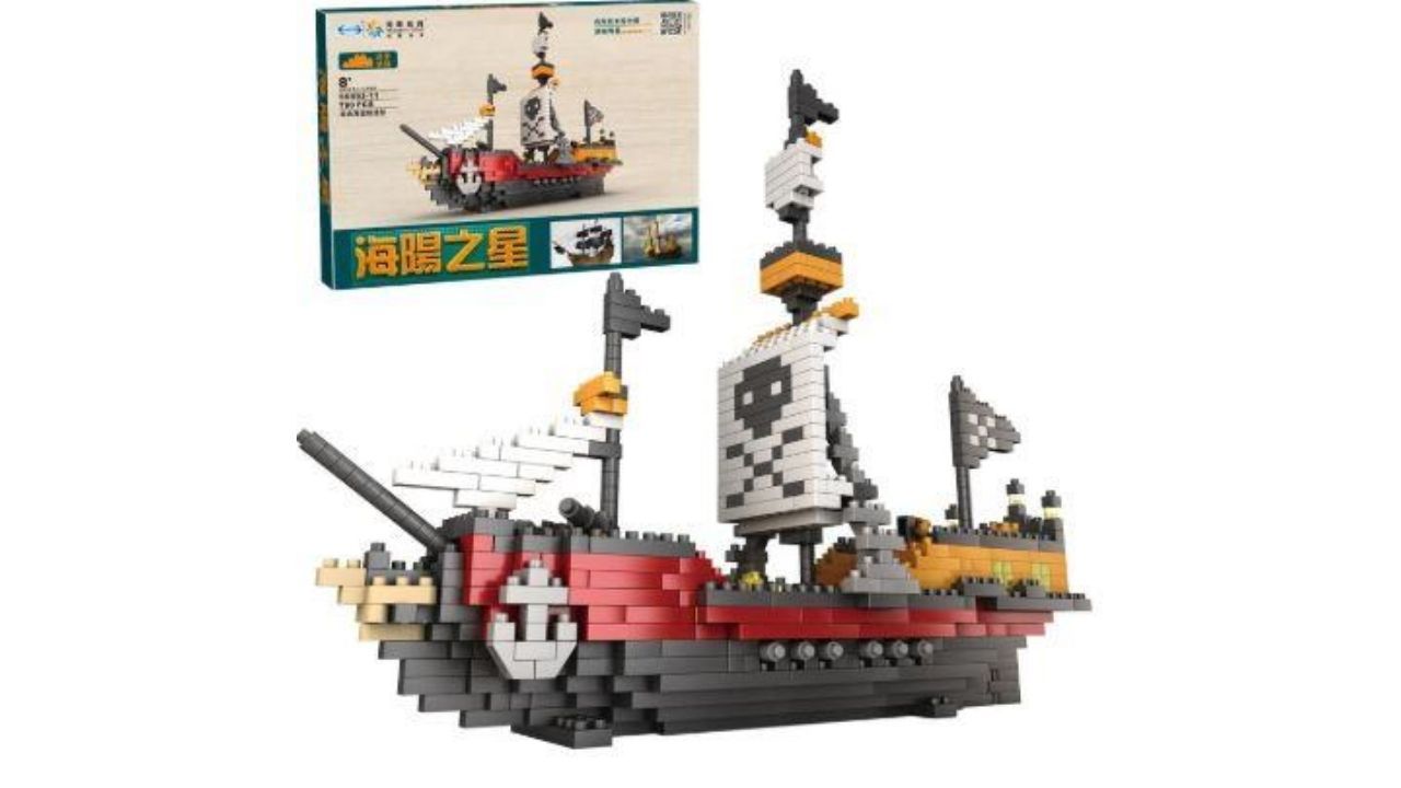¡Chollo! Barco pirata 780 piezas tipo Lego por sólo 4,24€