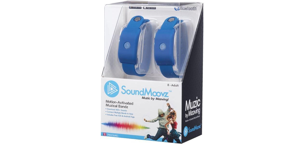 Set de 2 pulseras Soundmoovz Muzic By Mooving