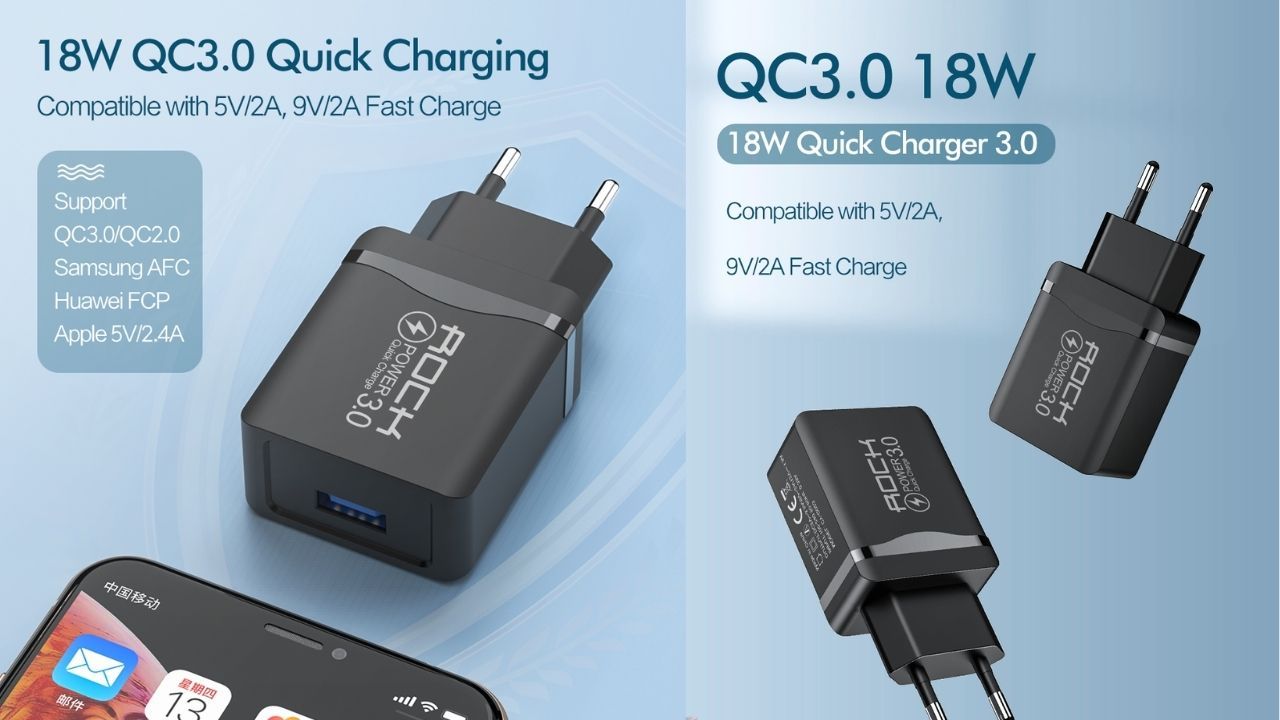 ¡Chollo! Cargador QC 3.0 18W por sólo 1,75€