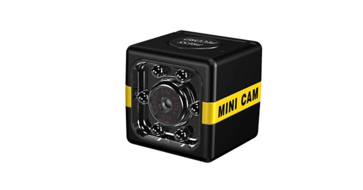 ¡Chollo! Mini cámara 1080P con visión nocturna por sólo 7,50€ con cupón (PVP 15€)