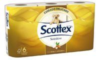 ¡Promo 3x2! 18 rollos Papel Higiénico Scottex Sensitive por sólo 4,78€ (PVP 8,25€)