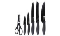 ¡Chollo! Set de 5 cuchillos + tijeras de calidad por sólo 12€ (Antes 19,90€)