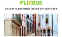 Viaja en Flixbus a algunos destinos de la península Ibérica desde sólo 0,99€