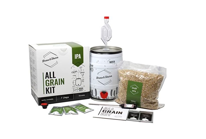 Kit para hacer cerveza IPA de Brew&Share