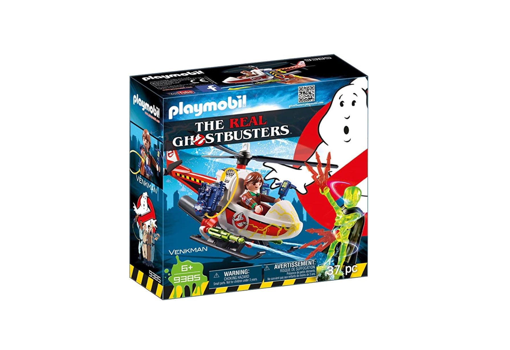 ¡Chollo! Playmobil Venkman  Helicóptero Ghostbusters por sólo 10,52€
