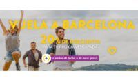Vuelos a Barcelona con un descuento del 20% en Vueling