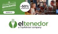 "Volvamos a los restaurantes" con -50% descuento en carta a través de ElTenedor