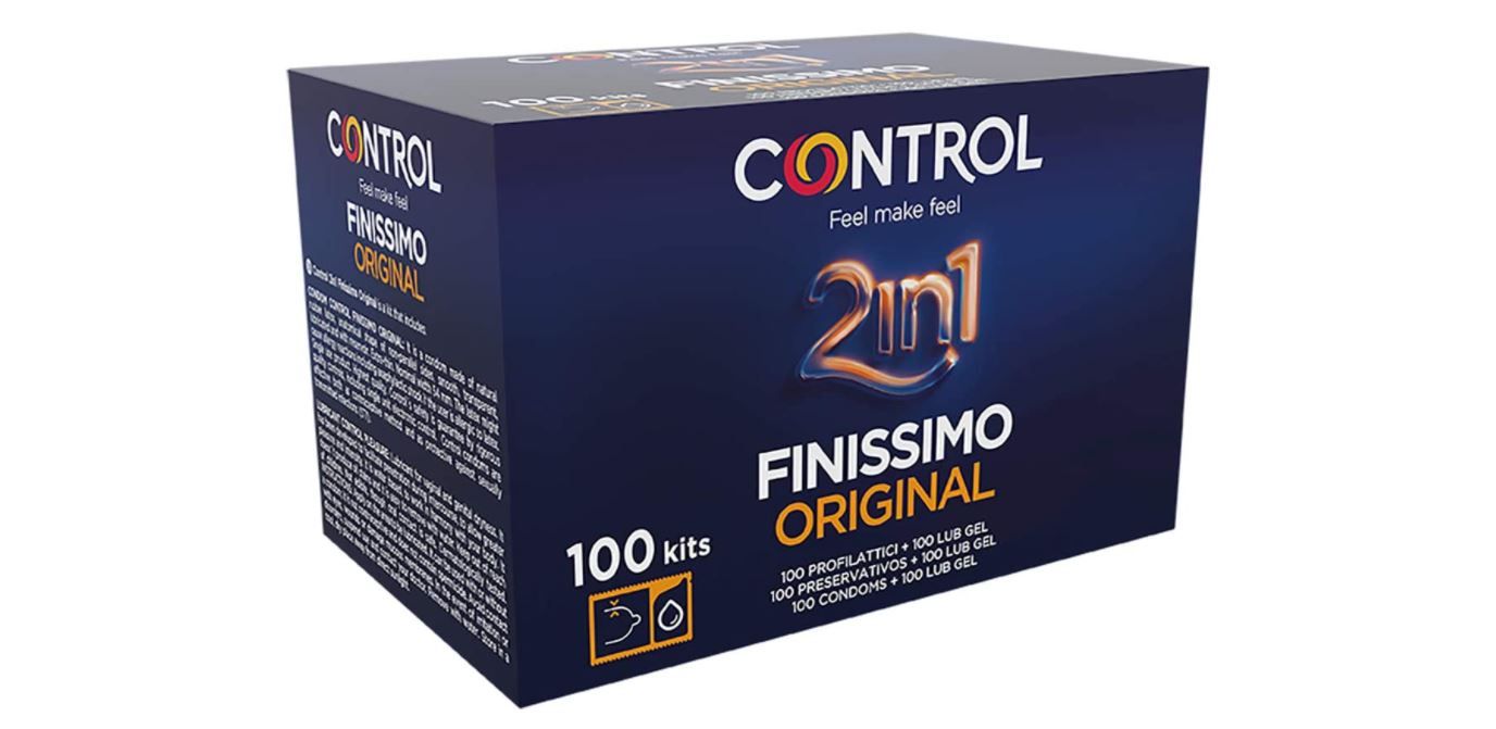 100 preservativos Control 2 en 1 Finíssimo (compra recurrente)