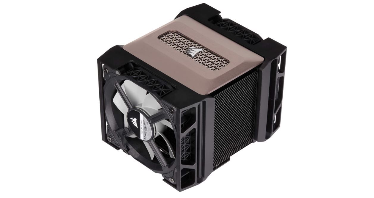 ¡Chollo! Refrigerador de CPU de Doble Ventilador Corsair A500 por sólo 69,99€ (PVP 99,90€)