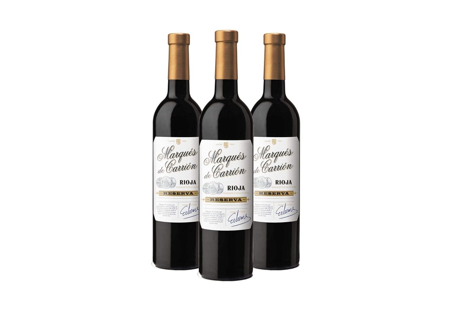 Pack de 3 botellas de vino Rioja Marqués de Carrión Reserva