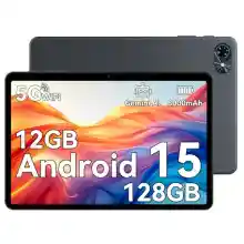 Tablet 10" 12 GB+128 GB Android 15