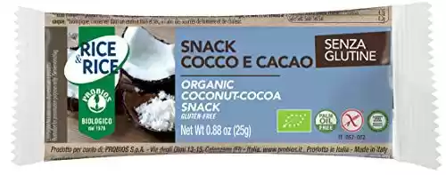 24 barritas de Probios Snack con relleno de coco y cacao