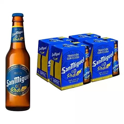 24 botellines cerveza San Miguel 0,0 Radler con Limón