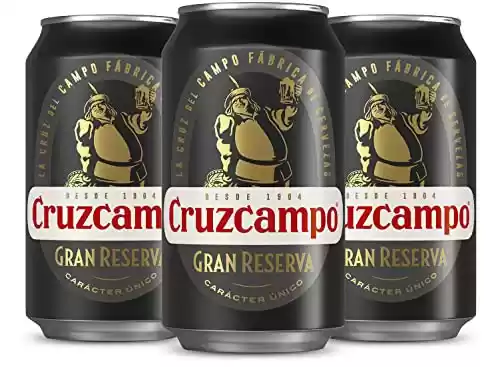 24 latas de cerveza tostada Cruzcampo Gran Reserva