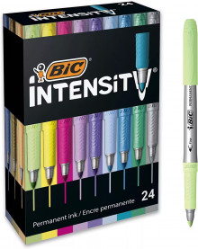 24 Rotuladores permanentes Bic Intensity