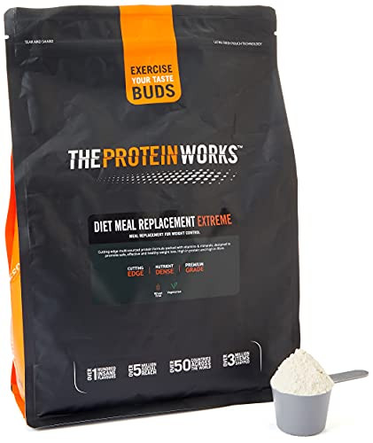 2kg Sustitutivo de Comidas Extreme THE PROTEIN WORKS Fresas Con Nata